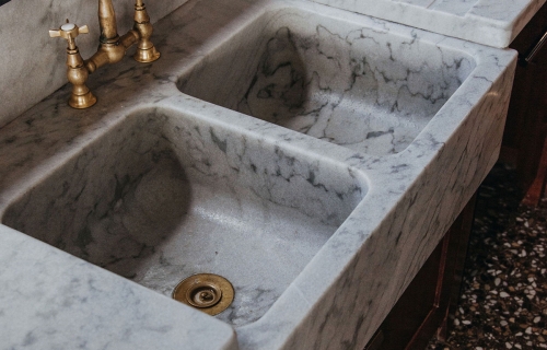 Integrated Stone Sink