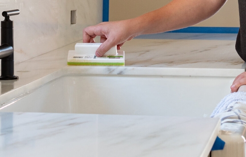 Tips for sealing and cleaning marble & granite countertops