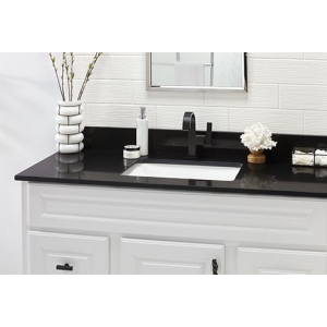 Black Black Quartz Vanity