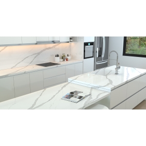 Arabescato Quartz Vanity