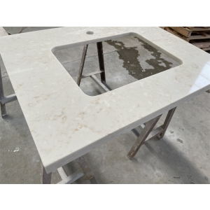 Carrara Series 200421-2 Quartz Vanity