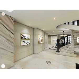 Golden Silk Ariston White Marble