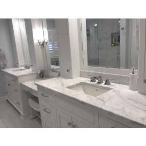 Carrara Series Quartz Vanity