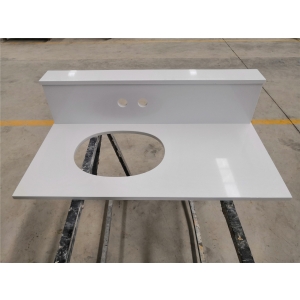 Morning Frost Quartz Vanity